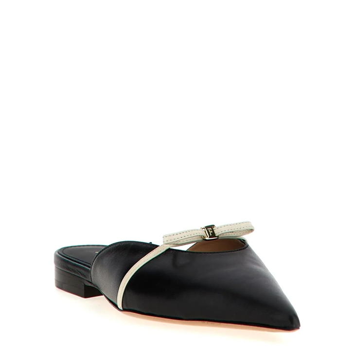 【送料&関税込】Ferragamo Giulye Leather Mule Salvatore Ferragamo 'Giulye' Mules Black | Mules