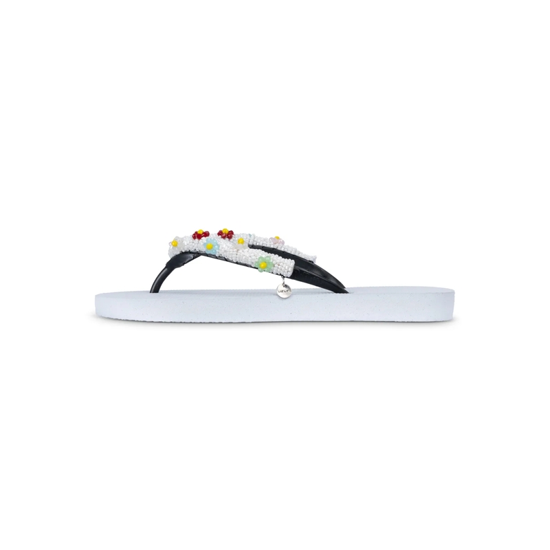 UZURII Flip Flops Zehentrenner Flowery White Aby weiss(Image 2)