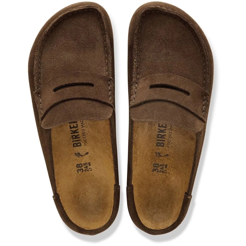 Birkenstock Loafer "Naples" Sabot – Brown Brown(Image 8)