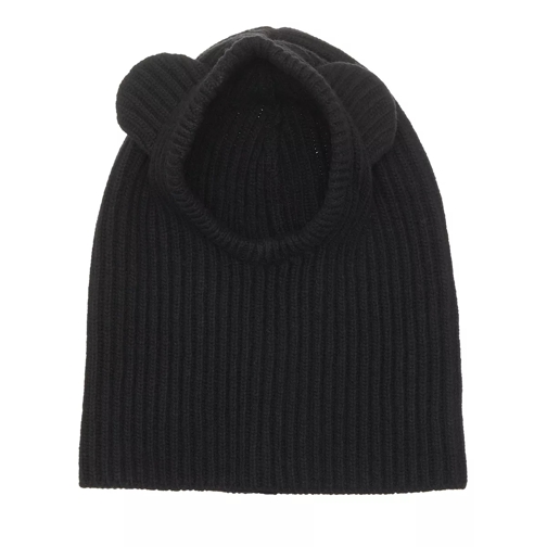 Moschino Beanie  Black Wool Hat