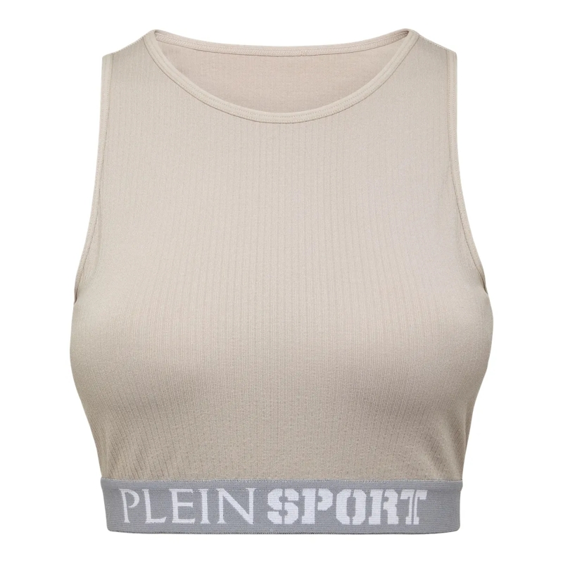 Plein Sport Top Sport Bh Logo dunkel-grau