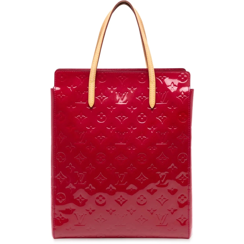 Louis Vuitton Shopper Monogram Vernis Catalina NS rot