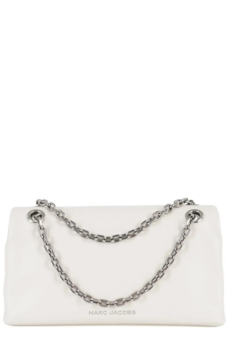 Marc Jacobs Hobo bags Dual Chain Wallet In Soft White Nappa Leather in wit