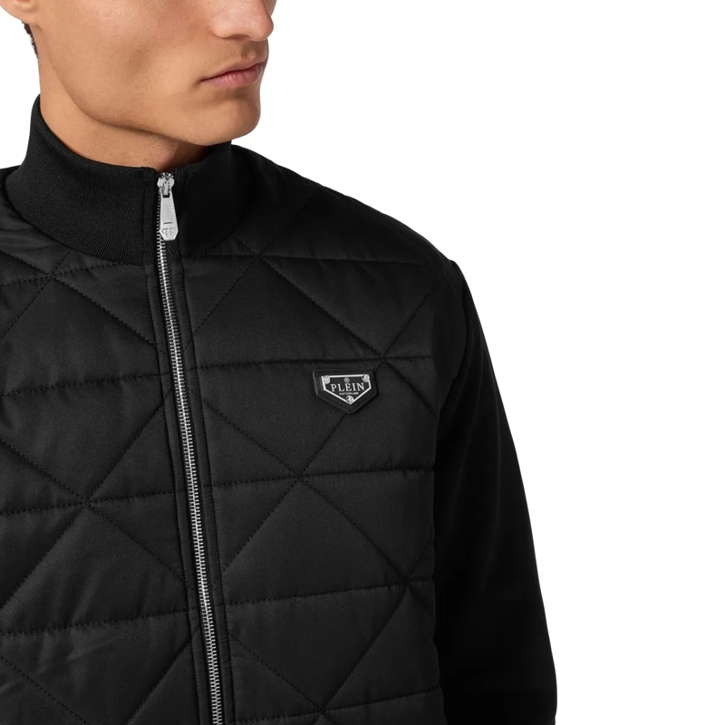 Philipp Plein Lederjacke Jacke schwarz(Image 5)