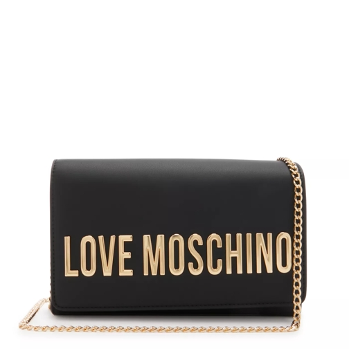 Love Moschino Love Moschino Schwarze Umhängetasche JC4103PP1IKD0 Schwarz Crossbody Bag