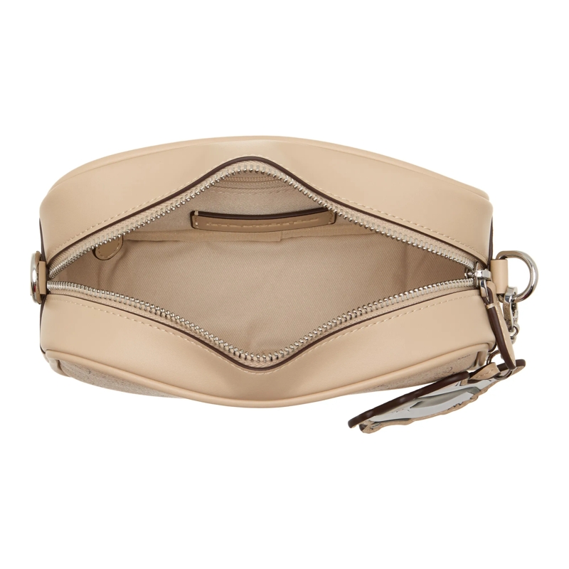 Karl Lagerfeld Crossbody Bag Ikon Mono Cc Camera Bag Nft Aop Trench Beige(Image 5)