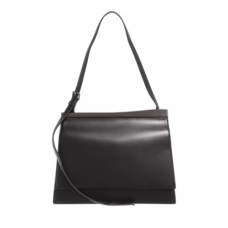 Medium black shop shoulder bag