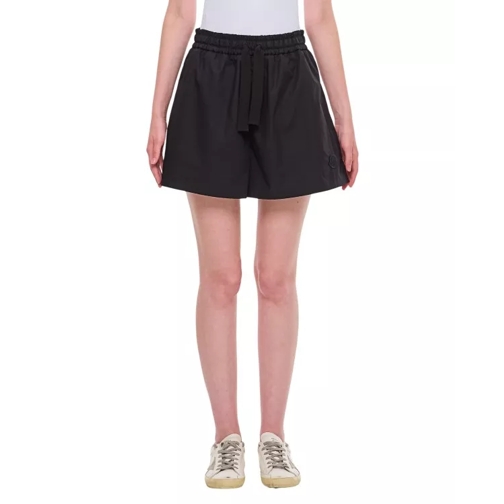 Moncler Cotton Short Pants Black 