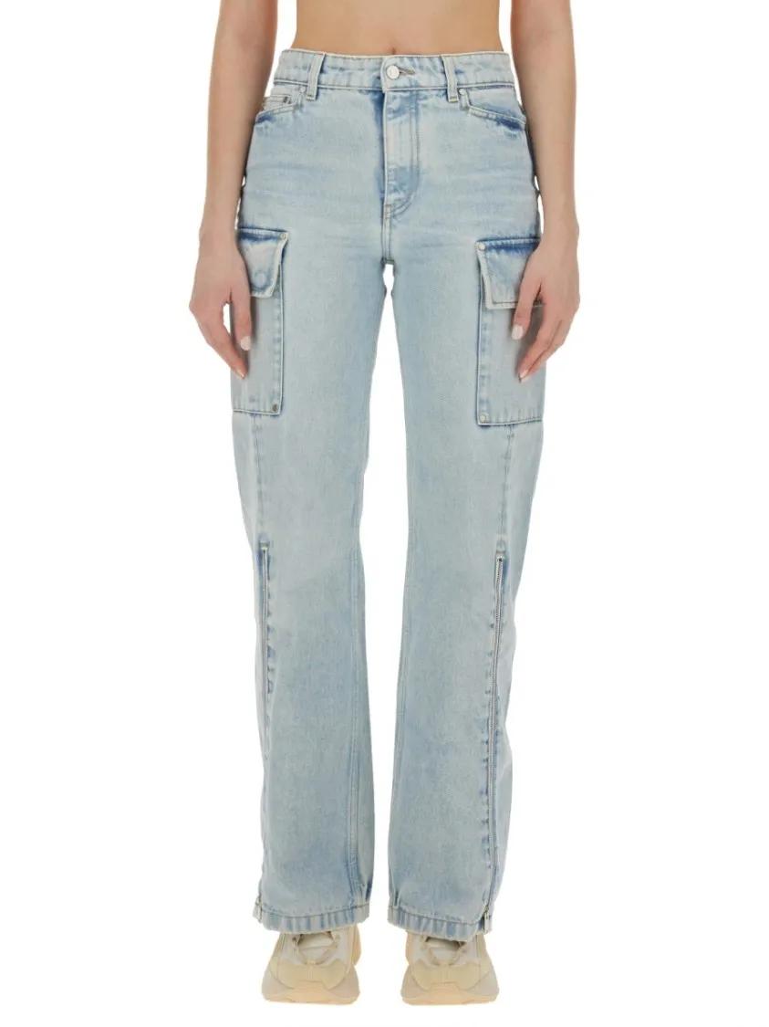 Thumbnail - Stella McCartney - Cargo Jeans - Größe 27 - blau