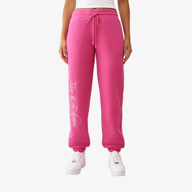 True Religion Jogginghose Jogginghose CRYSTAL Boyfriend pink(Image 6)
