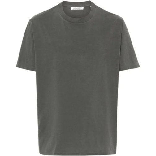 Our Legacy T-shirts Box T-shirt Worn Black schwarz