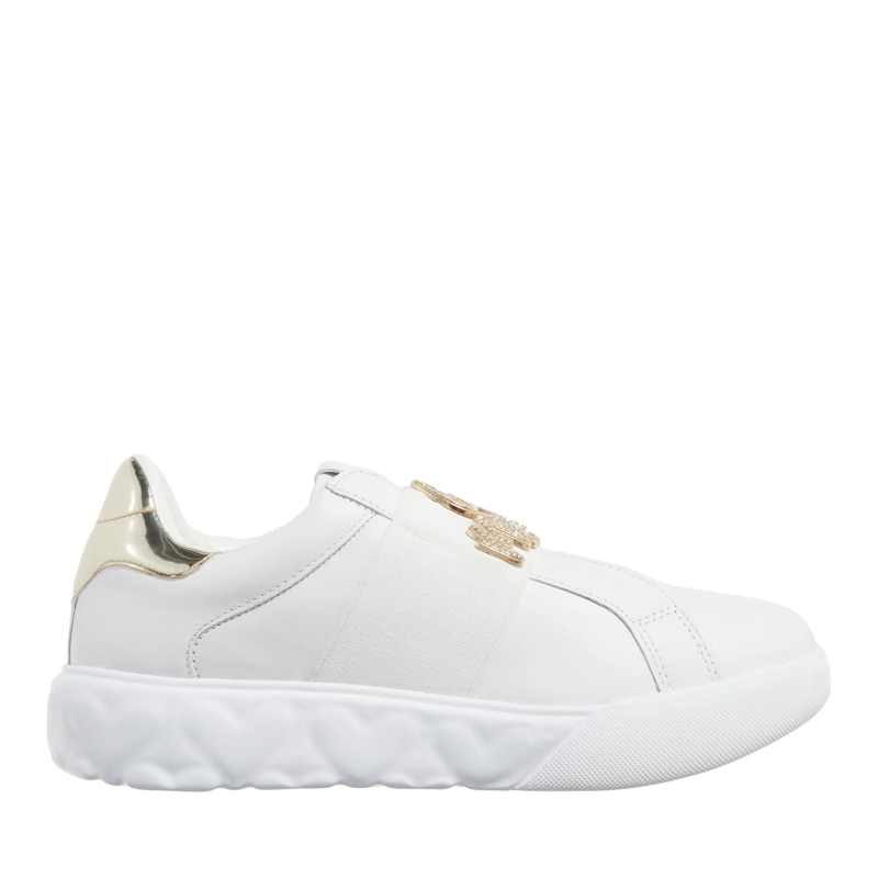 Love Moschino Low-Top-Sneaker Sneakers Donna Bianco+Platino
