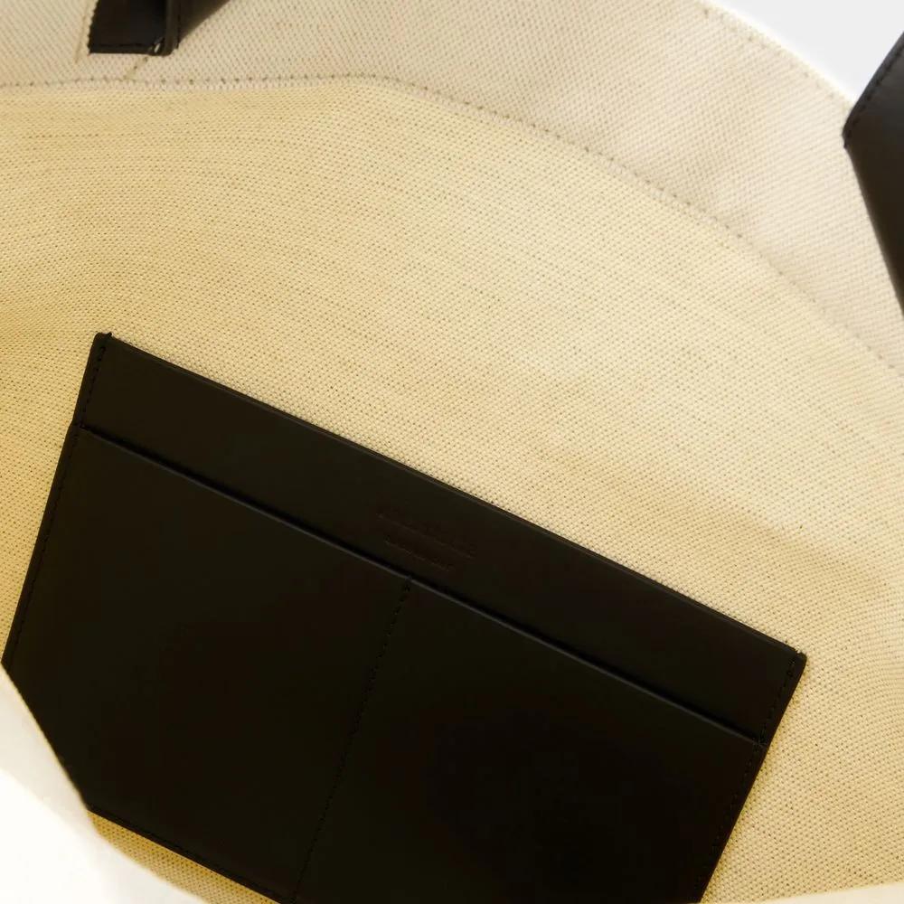 Thumbnail - Jil Sander Shopper & Totes - Book Tote Bag - Cotton - Beige - Gr. unisize - in Beige - für Damen