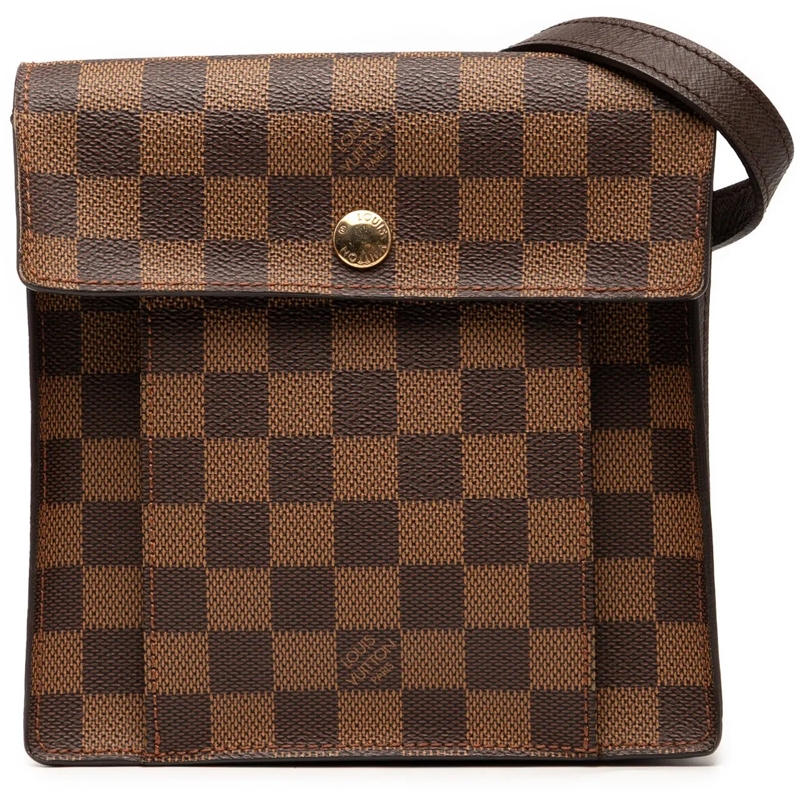 Louis Vuitton Schultertasche Damier Ebene Pimlico braun