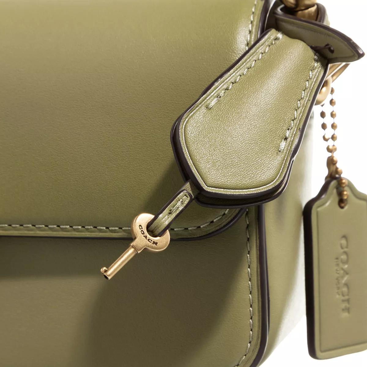 Coach Crossbody bags Glovetanned Leather Studio Shoulder Bag in groen
