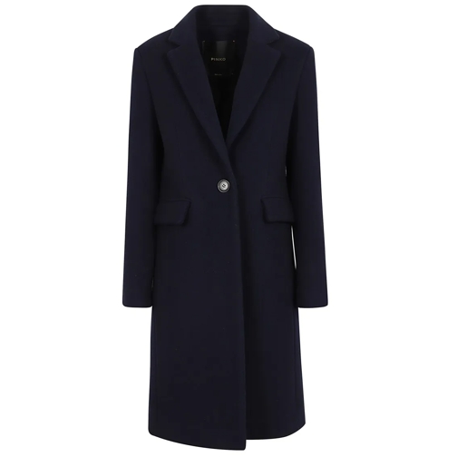 Pinko Übergangsmäntel Wool Coat Black