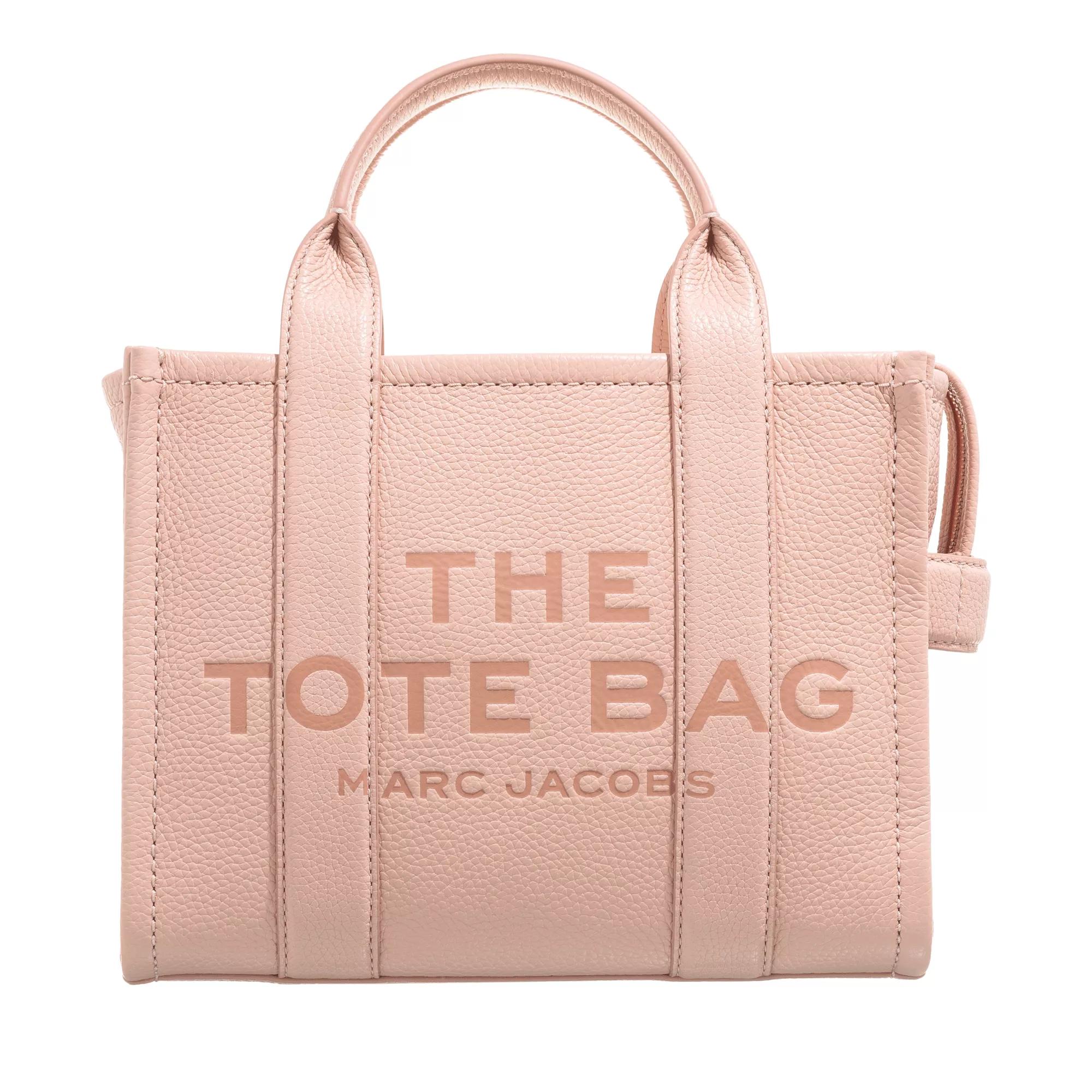 Marc Jacobs Bright Pink Leather The Small Traveler Tote Bag