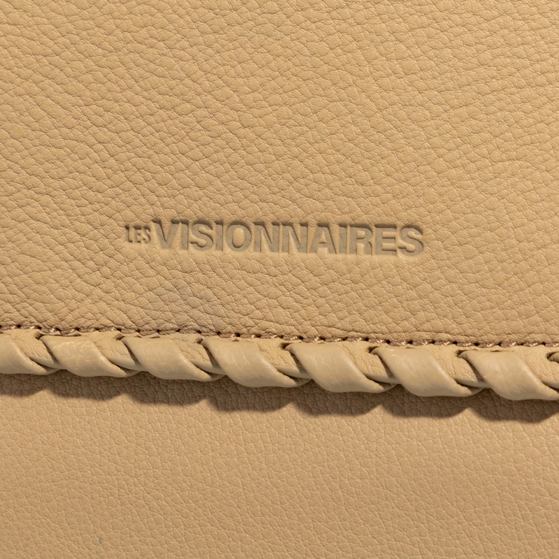 LES VISIONNAIRES Sac à provisions Louve Lacing Caramel Taupe(Image 4)