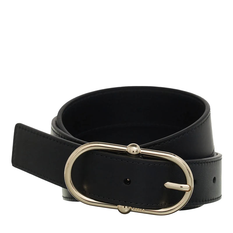 Furla Ledergürtel Furla Camelia Fixed Belt H3 Nero