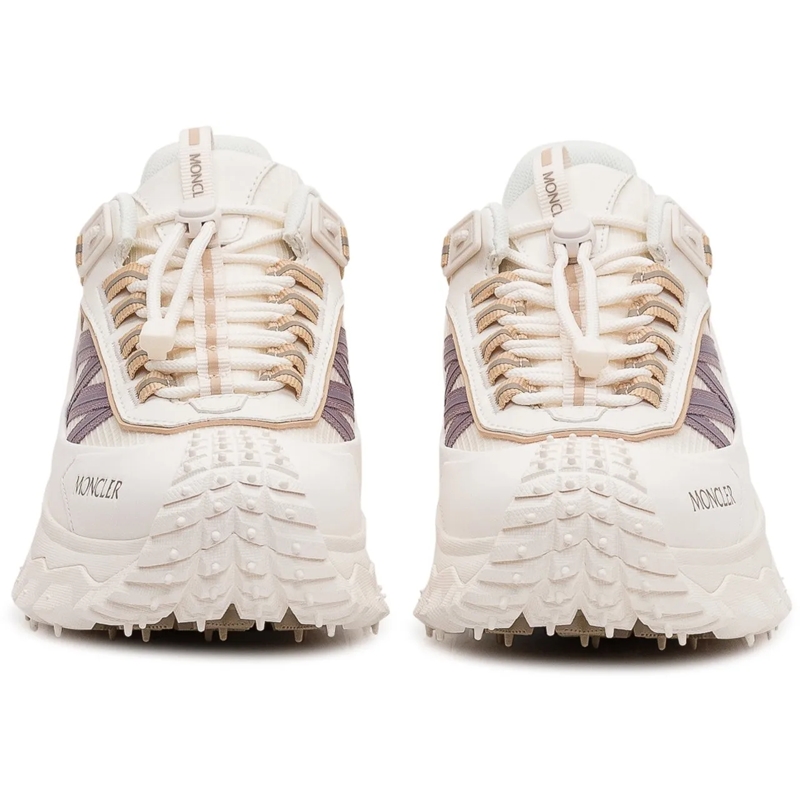 Moncler Low-Top-Sneaker Sneaker Trailgrip Low con Lacci e Suola Dentellata weiß(Image 2)