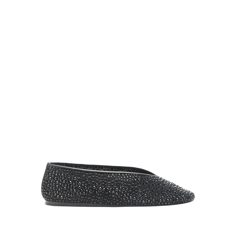 Le Monde Beryl Balletschoenen Luna Slipper Crystal Black