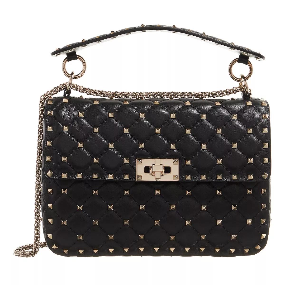 Valentino Garavani Crossbody Bags - Rockstud Spike Crossbody Bag Medium - Gr. unisize - in Schwarz - für Damen