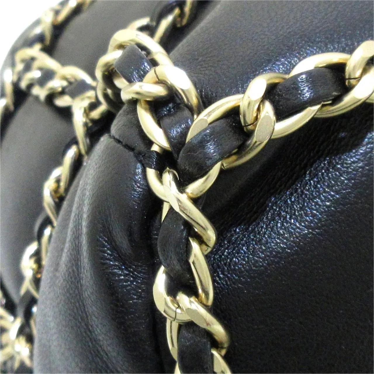 Thumbnail - Chanel Hobo Bags - CC Chain Lambskin Leather Bucket Bag - Gr. unisize - in Schwarz - für Damen