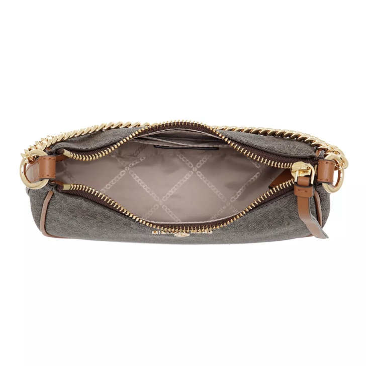 Michael kors brown makeup bag deals