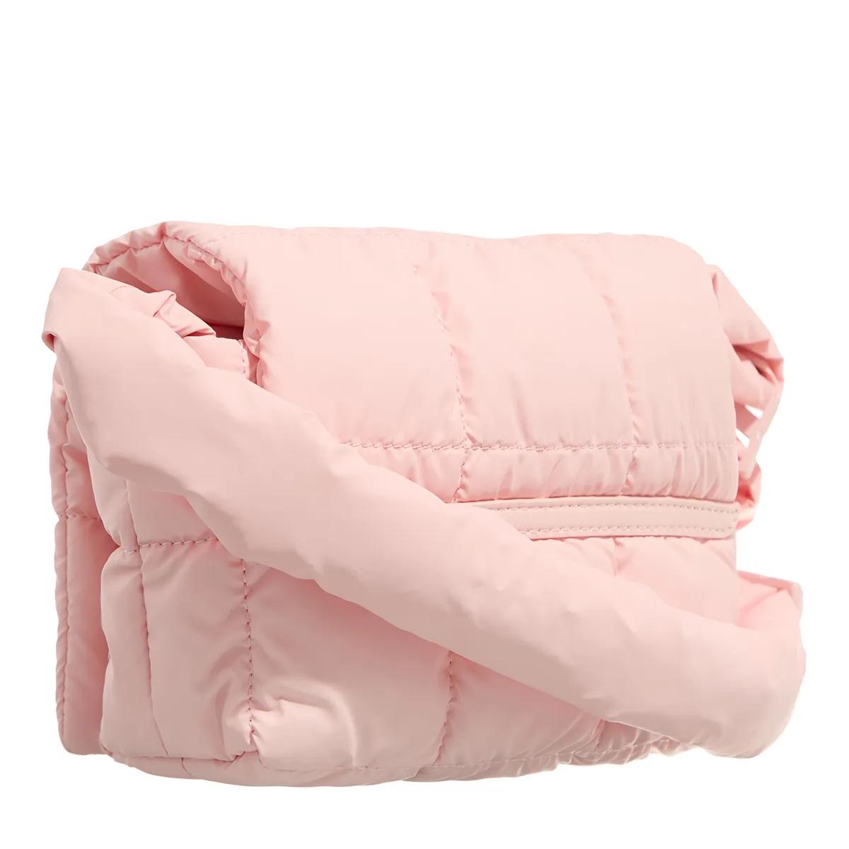 Vee Collective Crossbody bags Porter Messenger Mini Seashell Pink in poeder roze