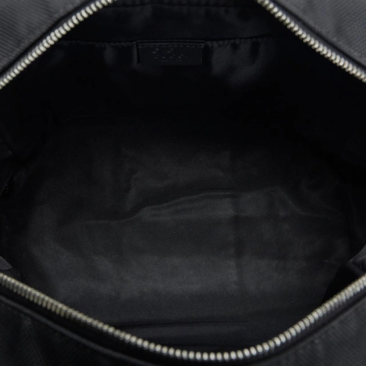Gucci Clutches 2000-2015 Techno Web Canvas Clutch in zwart