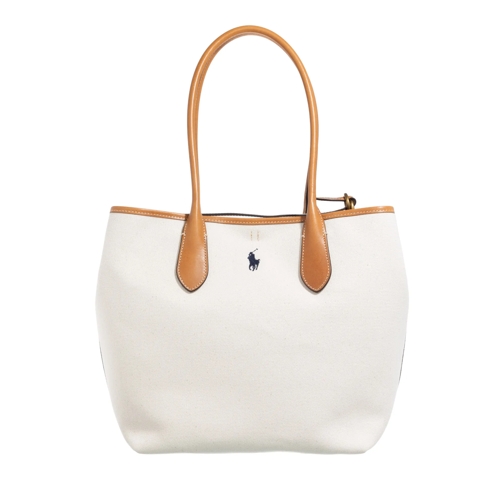 Polo Ralph Lauren Draagtas Md Blpt Tte-Tote-Medium Natural/Navy