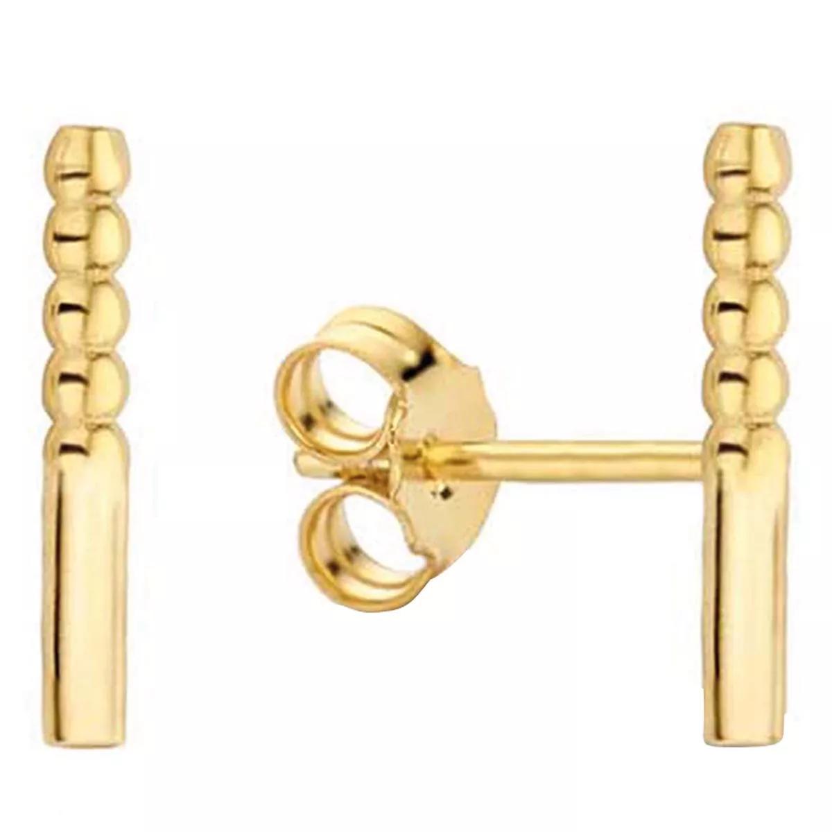 Jackie Gold Ohrringe - Jackie Deux de Belgique Studs - Gr. unisize - in Gold - für Damen