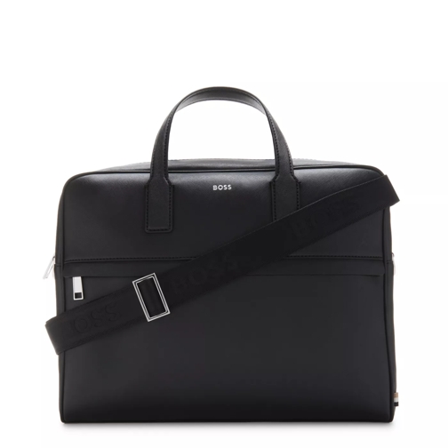 Hugo Hugo Boss Zair Schwarze Aktentasche 50483563-001 Schwarz Kontorsväska