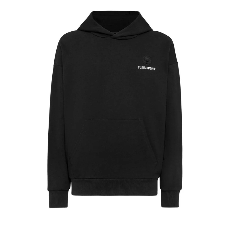 Plein Sport Sweatshirt Hoodie Scratch grau