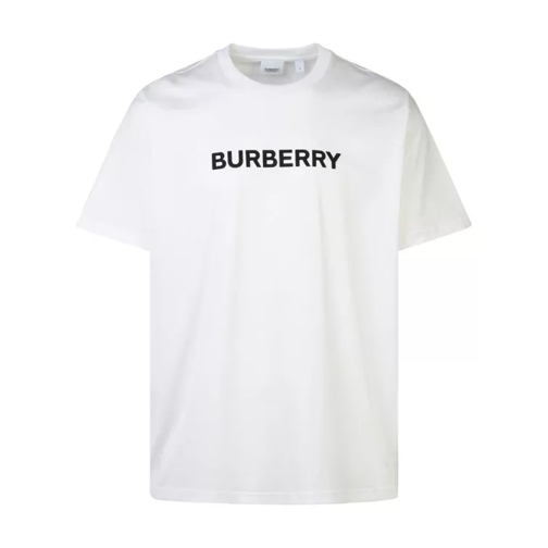 Burberry Harriston' White Cotton T-Shirt White 