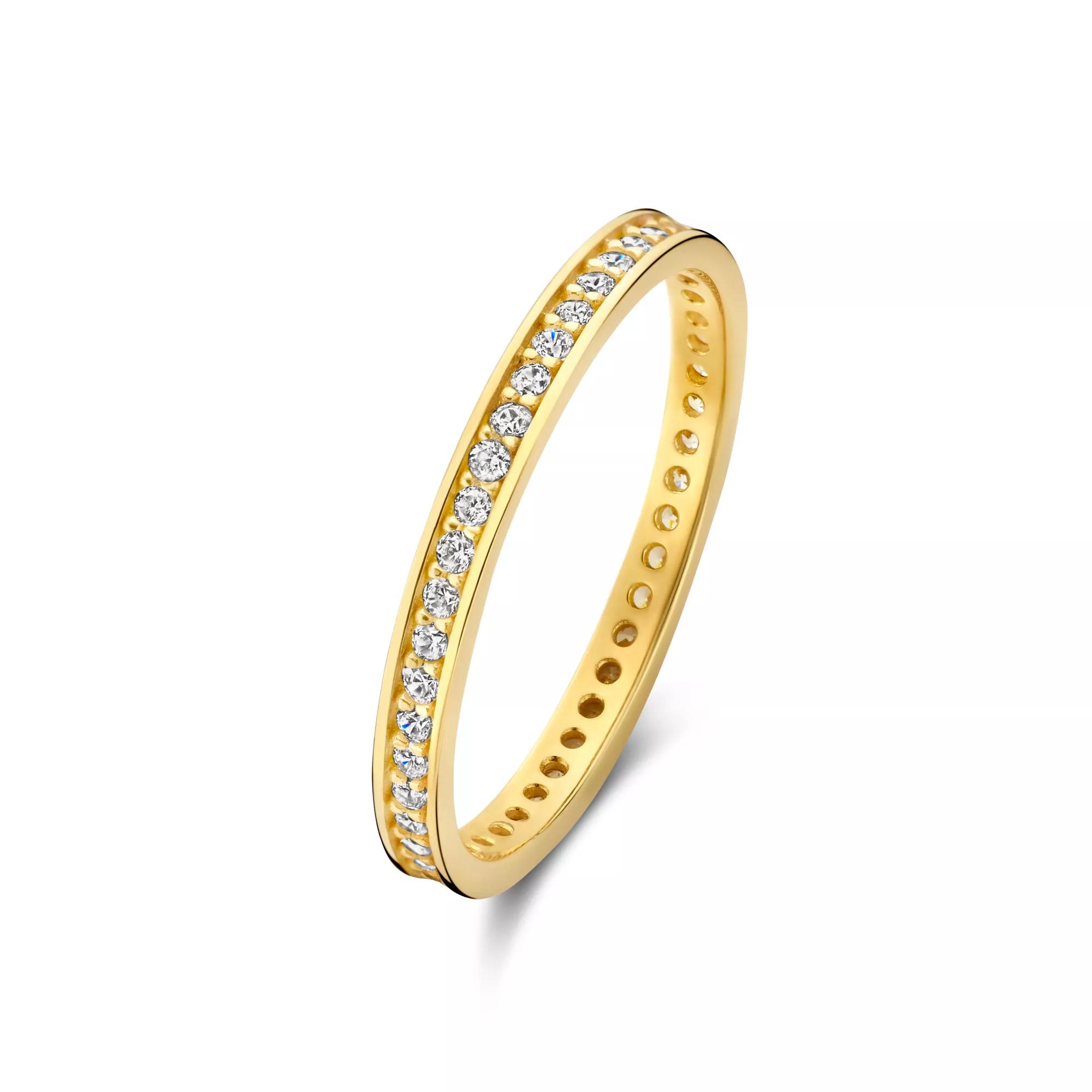 Isabel Bernard Ring - Isabel Bernard Le Marais damen Ring 585 Gold IB330 - Gr. 48 - in Gold - für Damen