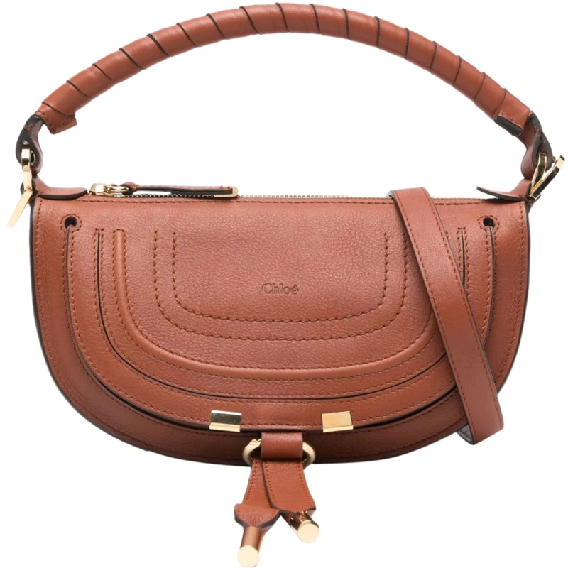 Chloé Schultertasche Bags Leather Brown braun