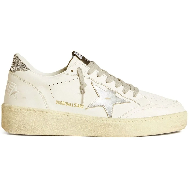 Golden Goose Low-Top-Sneaker Sneakers Silver mehrfarbig