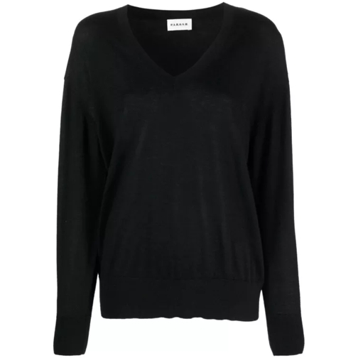 P.A.R.O.S.H. Mélange-Effect Jumper Black 