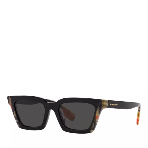 Burberry 0BE4392U BLACK/VINTAGE CHECK Sunglasses