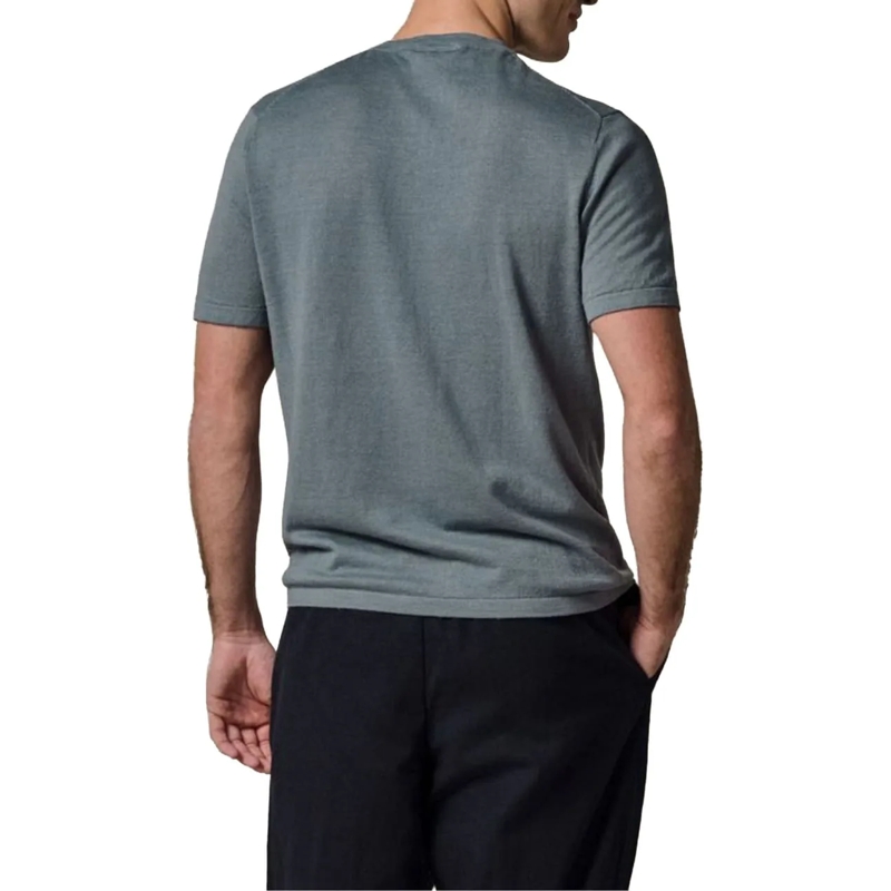 PROFUOMO T-Shirt Profuomo T-shirt Crew Neck Ss T-shirts Lichtblauw  blau(Image 4)