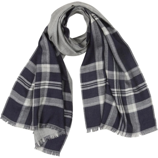 Brioni  Plaid Motif Foulard mehrfarbig