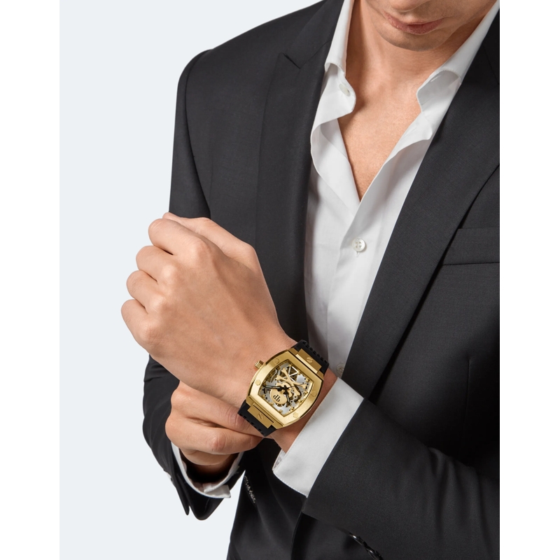 Philipp Plein Quarzuhr Analoge Quarzuhr The $Keleton gold(Image 4)