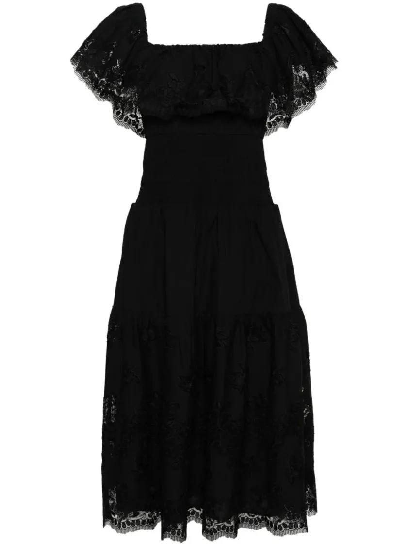 Black midi dress hotsell