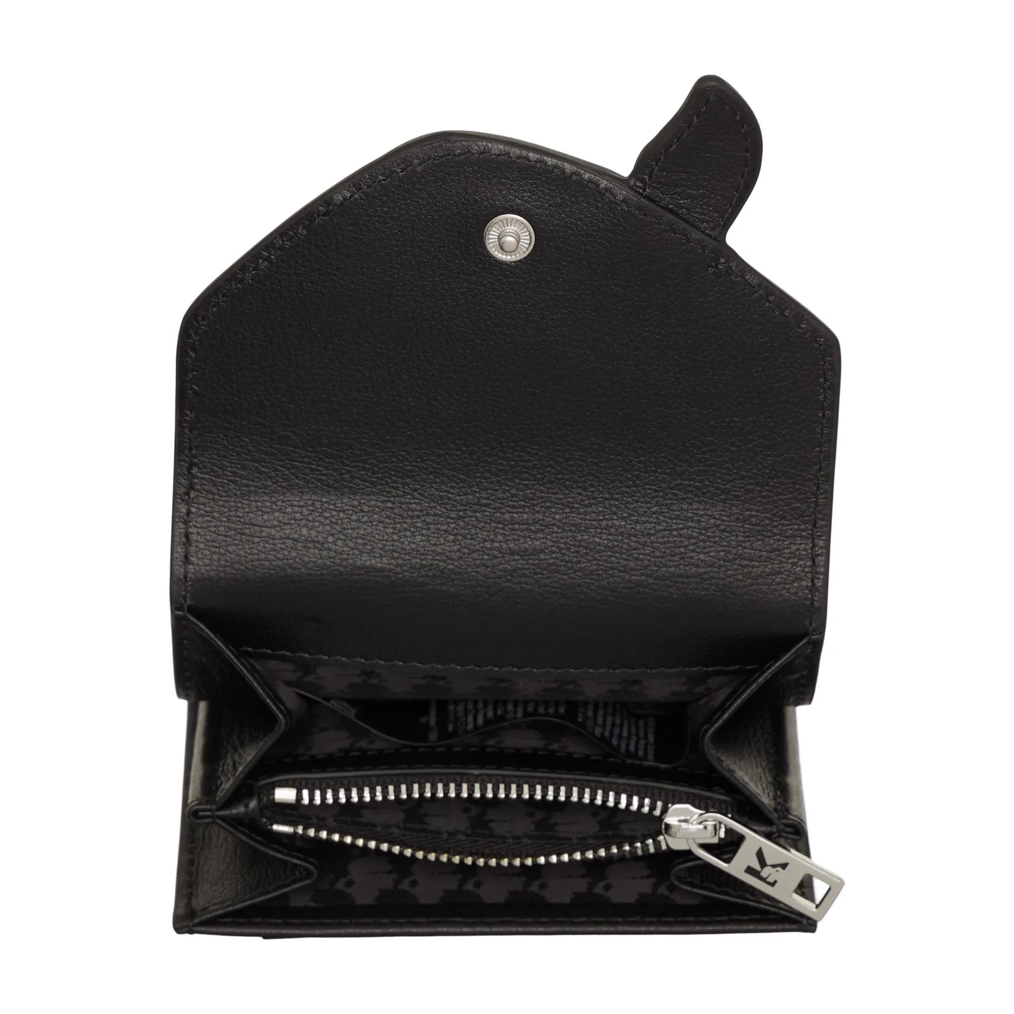 Thumbnail - Karl Lagerfeld Portemonnaie - K/Ikonik 2.0 Leather Wlt Karl - Gr. unisize - in Schwarz - für Damen