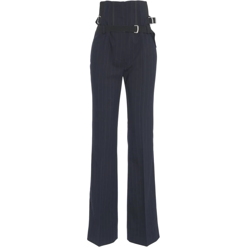 Pinko Hose Pinstripe pants blau
