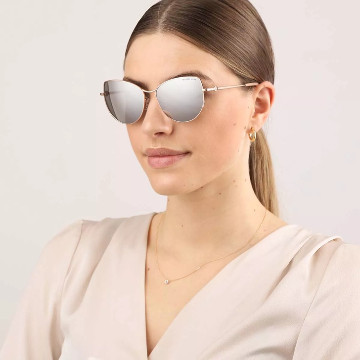 Michael kors shop women's aviator sunglasses