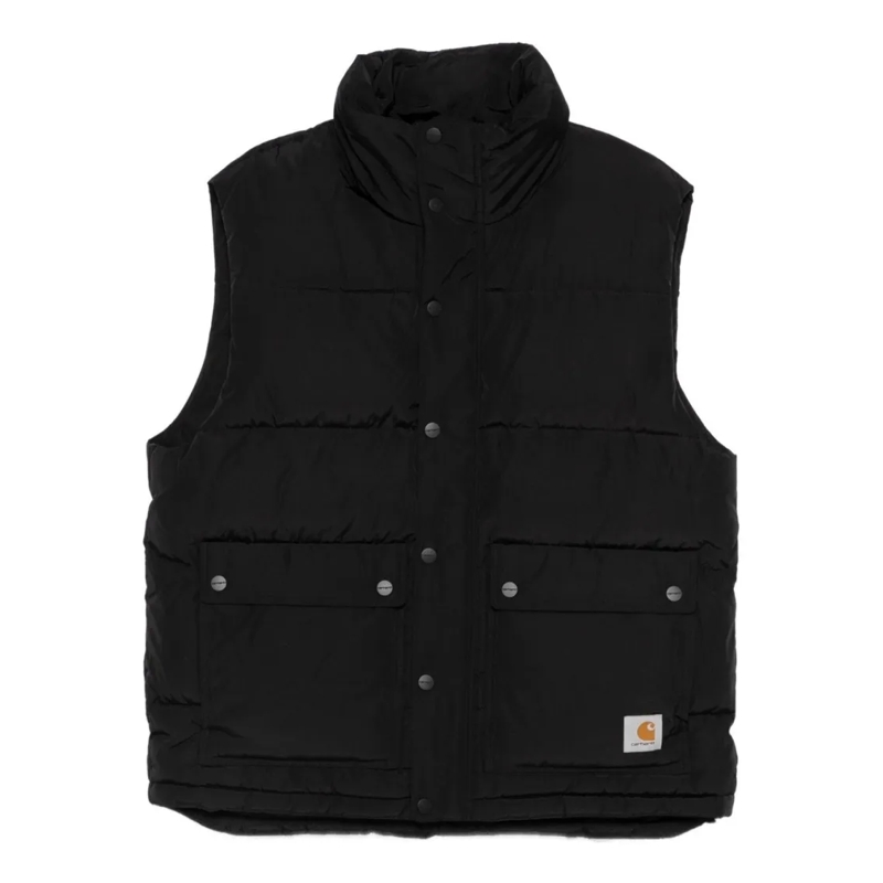 Carhartt Wip Übergangsjacke Brent Vest With Waterproof Synthetic Down Construc Black