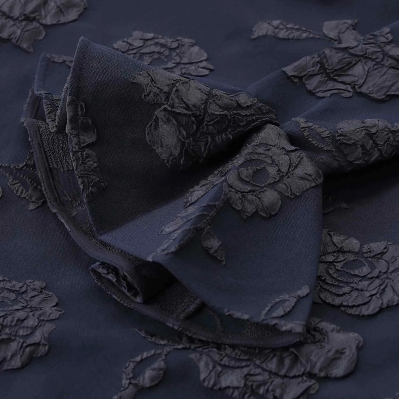 Rotate Minikleid Jacquard Minikleid blau(Image 4)