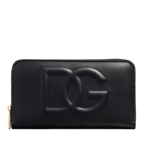 Dolce&Gabbana DG Logo Wallet Nero Plånbok med dragkedja